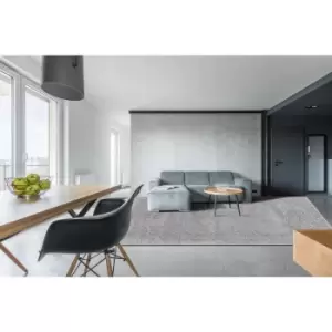 Image of Ritchie Light Grey 200cm x 290cm Rectangle - Grey