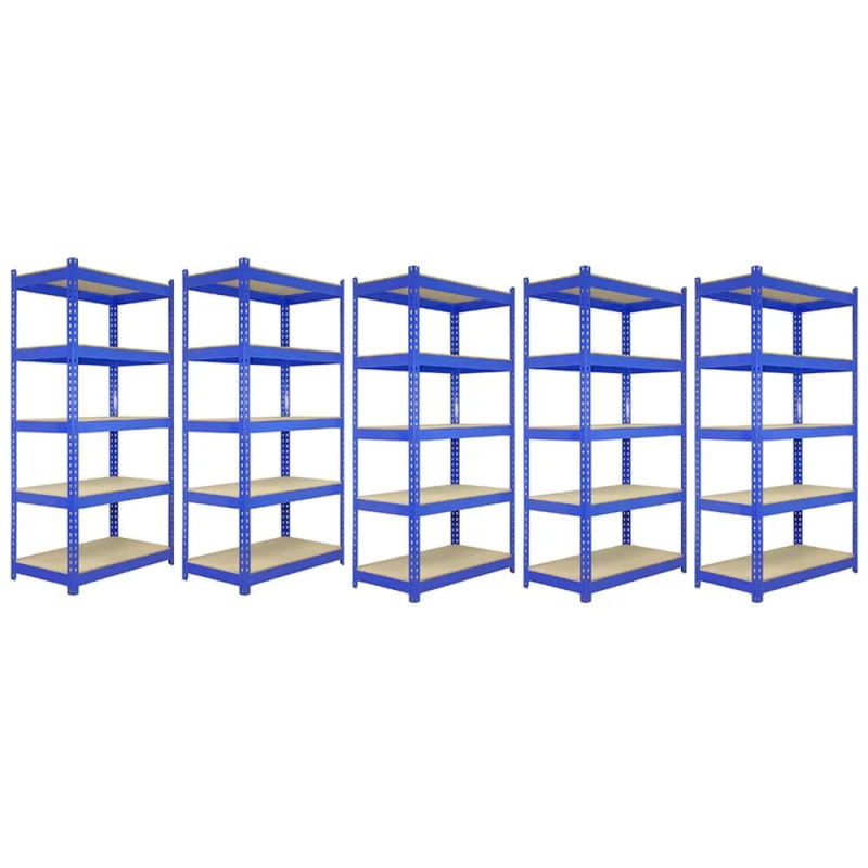 Image of MONSTER RACKING Monster Shop - 5 Monster Racking Q-Rax Heavy Duty Shelves Industrial Garage 5060225631118