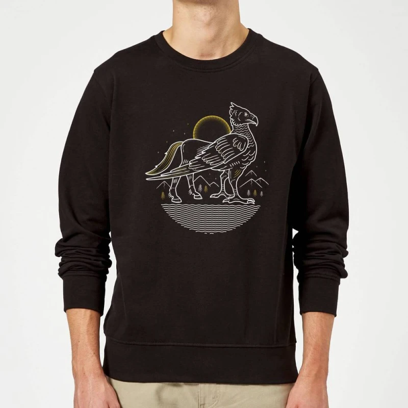Image of Harry Potter Buckbeak Sweatshirt - Black - L