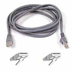 Image of Belkin Cat5e Snagless UTP Patch Cable Grey 0.5m