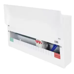 Image of Lewden 15 Way Dual RCCB Ready Consumer Unit with 100A DP Main Switch - PRO-MX21XXM