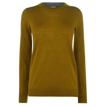 image of Linea Merino Crew Neck Jumper - Citrus