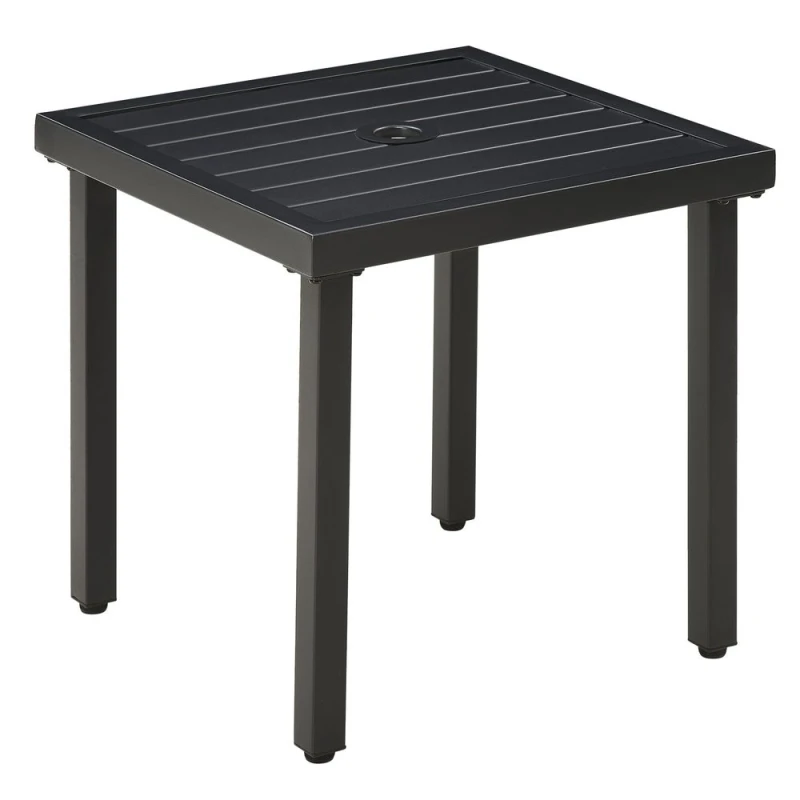 Image of Outsunny Garden Side Table Coffee Table 84G-034V00BK
