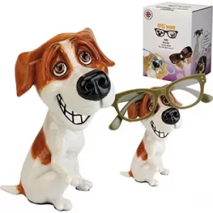 image of Arora 8037 Optipaws Jack Russell Dog Eye Glasses Holder, Multicolour, One Size