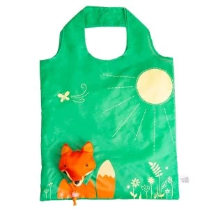 image of Sass & Belle Fox Foldable Shopping Bag