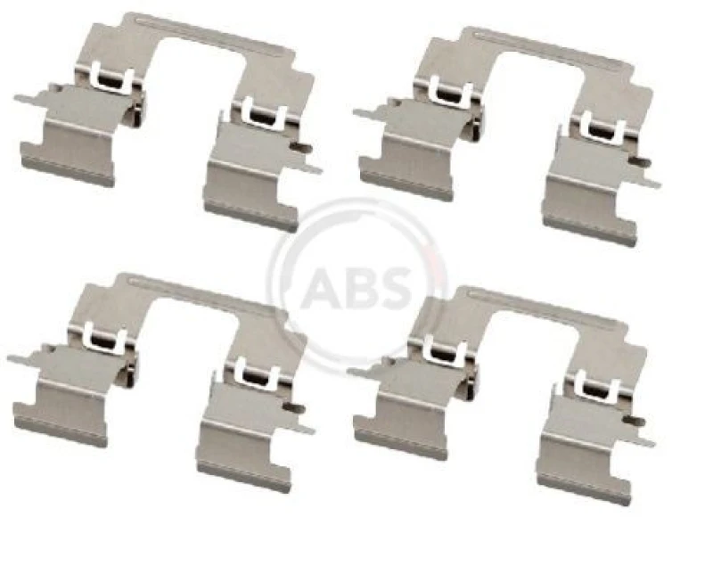 Image of A.B.S. Brake pad fitting kit A.B.S. 1896Q