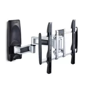 image of StarTech.com Articulating TV Wall Mount VESA Wall Mount Supports 26 to 65 inch/99lb/Flat/Curved TVs Retractable Low Profile Wall Mount TV Bracket Adju