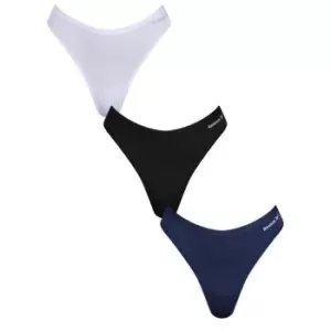 image of Reebok 3 Pack Agatha Thongs Womens - Multi