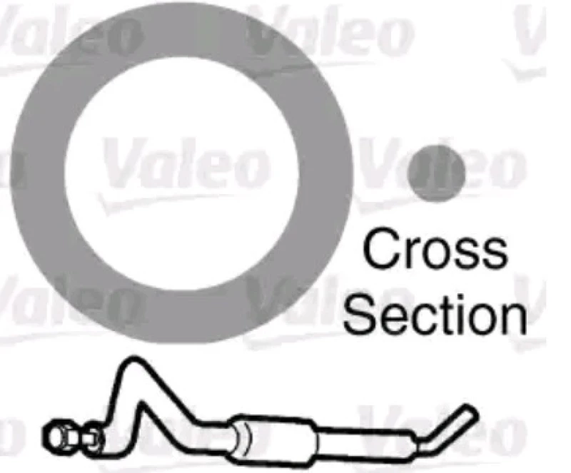 Image of VALEO 509134 Gaskets Seal,coolant pipe (547)