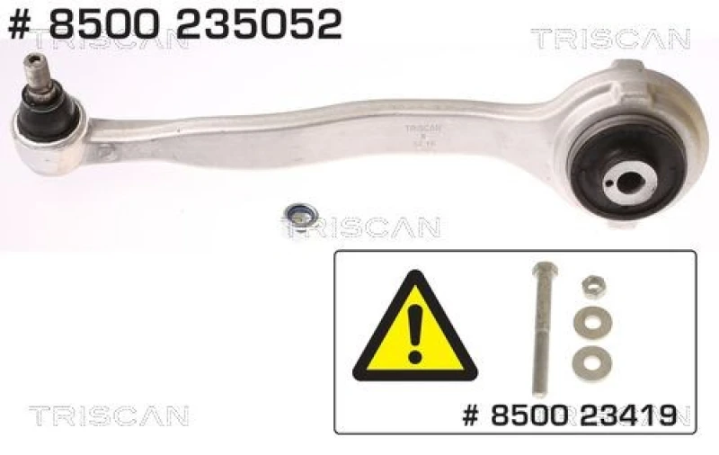 Image of TRISCAN Suspension arm TRISCAN 8500 235052