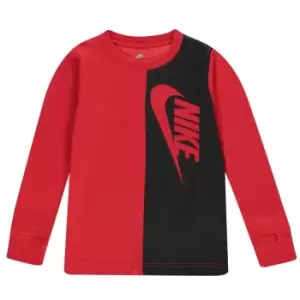 image of Nike Amp Long Sleeve T-Shirt Infant Boys - Red