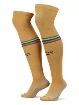 Image of Nike Barcelona 22/23 Away Socks - Gold Size M Men
