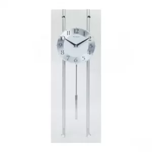 image of WILLIAM WIDDOP Pendulum Glass Wall Clock