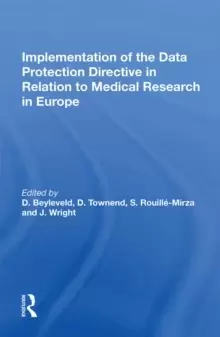 Image of Implementation of the Data Protection Directive in Relation to Medical Research in Europe