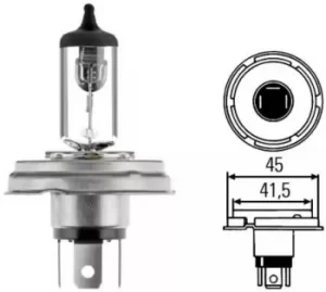 Image of Bulb Spotlight R2 12V 8GD002088-141 by Hella R2 Halogen