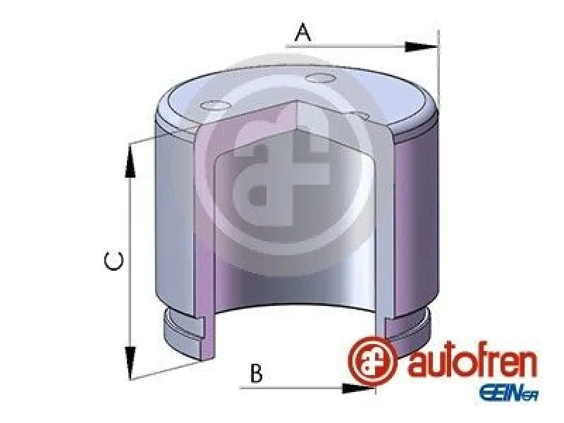 Image of AUTOFREN SEINSA Brake caliper piston AUTOFREN SEINSA D025822