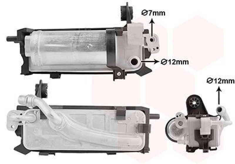 Image of VAN WEZEL Air conditioning condenser VAN WEZEL 06015712