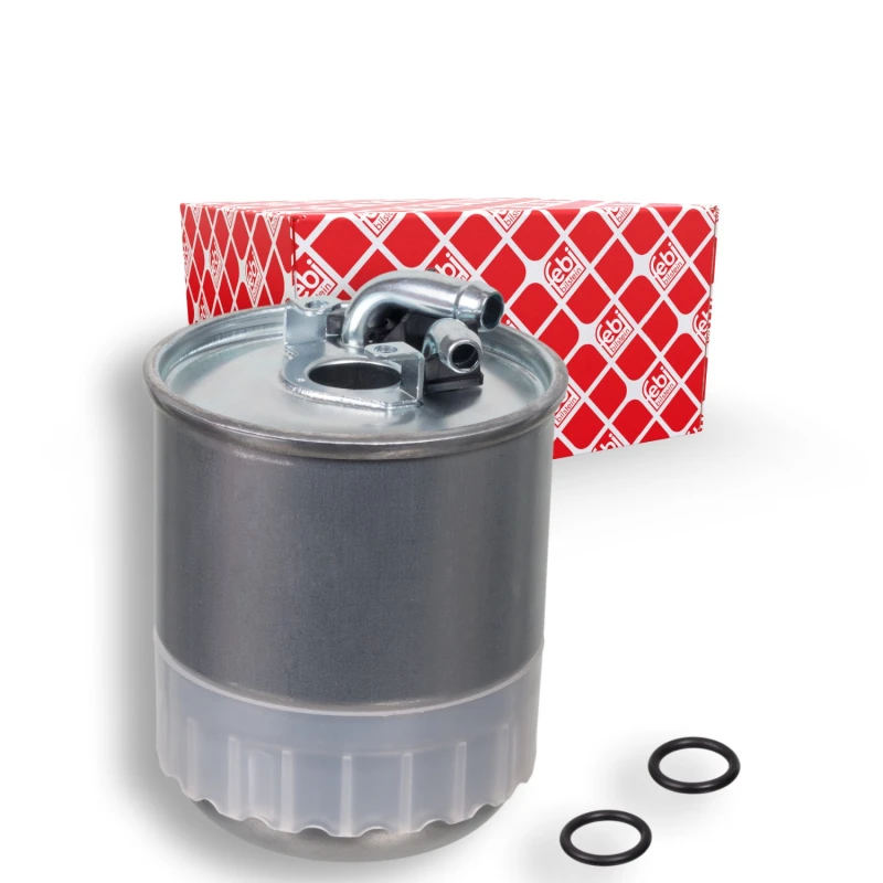 Image of FEBI BILSTEIN 45165 Fuel Filter In-Line Filter, with seal ring, with gaskets/seals Fuel filter (9)