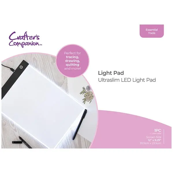 Image of Crafter's Companion Essential Tools LED Light Pad A4