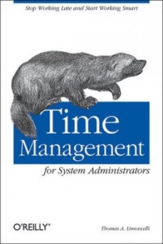Image of Time Management for System Administrators by Thomas A. Limoncelli Paperback