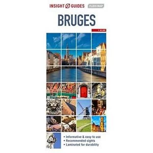 Image of Insight Guides Flexi Map Bruges Sheet map 2017