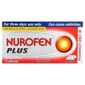 Image of Nurofen Plus Ibuprofen Codeine Tablets 32s