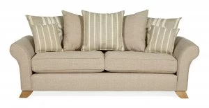 image of Linea Lauren 3 Seater Sofa Scatter Back