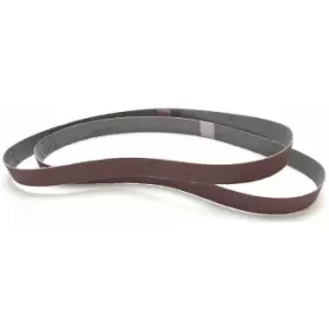 Image of SB13080 Sanding belt 1 x 30 - 80 grit - pack of 2 - Charnwood