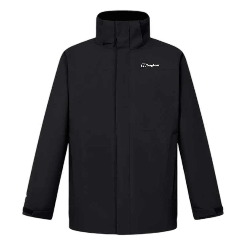 Image of Hooded waterproof jacket Berghaus Hillwalker 2.0 Noir Male XL
