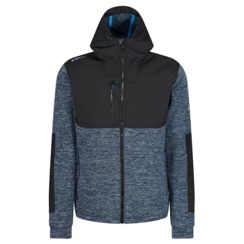 Image of Regatta Heist Hybrid Workwear Jacket - BluWngMrl/Bk
