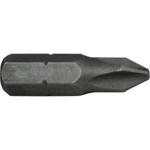 Image of Faithfull Phillips S2 Grade Steel Screwdriver Bits PH1 25mm Pack of 3
