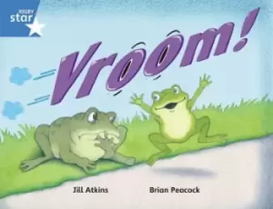 Image of Rigby Star Guided 1 Blue Level Vroom Pupil Book single by Jill Atkins