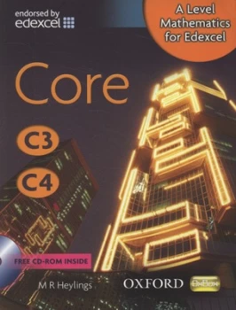 Image of A Level Mathematics for Edexcel. Core C3 C4. by M.R Heylings Book