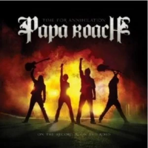 Image of Time for Annihilation On the Record and On the Road by Papa Roach CD Album