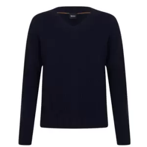 image of Boss Kivines Sweater - Blue