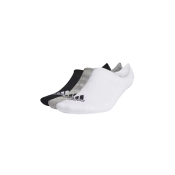 Image of adidas 2021 3 PK LOWCUT Socks - Grey3 - 8511