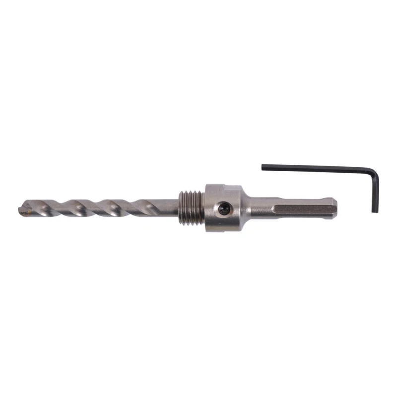 Image of Makita SDS Plus Multi Material Hole Saw Arbor and TCT Pilot Drill D-50348