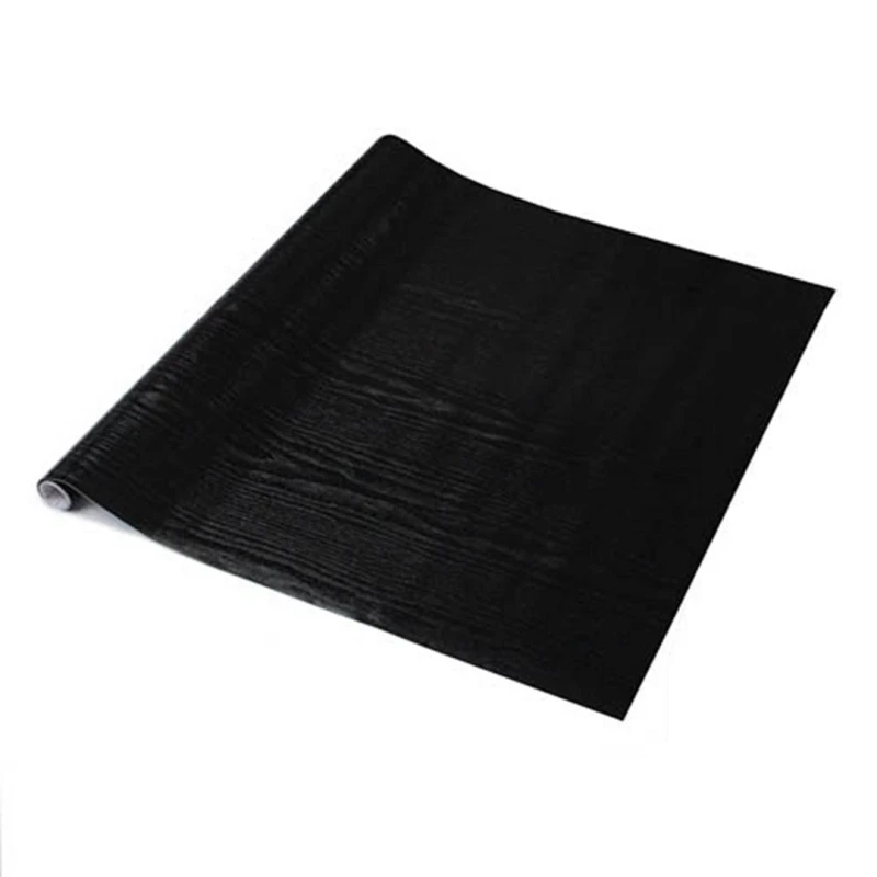 Image of D-C-Fix Blackwood Self Adhesive Vinyl Wrap Film in Black Size: 675mm x 10000mm Black Unisex 675mm x 10000mm