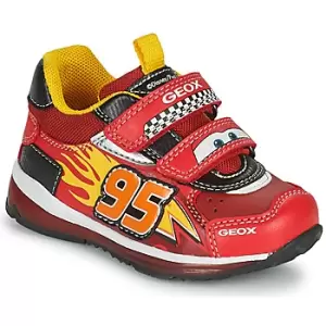 Image of Geox TODO boys's Childrens Shoes Trainers in Red toddler,4.5 toddler,5.5 toddler,6 toddler,7 toddler,8.5 toddler