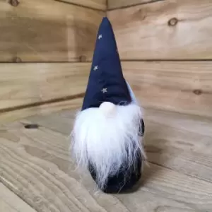 Image of 20cm Bearded Christmas Navy Gonk Decoration with Starred Hat