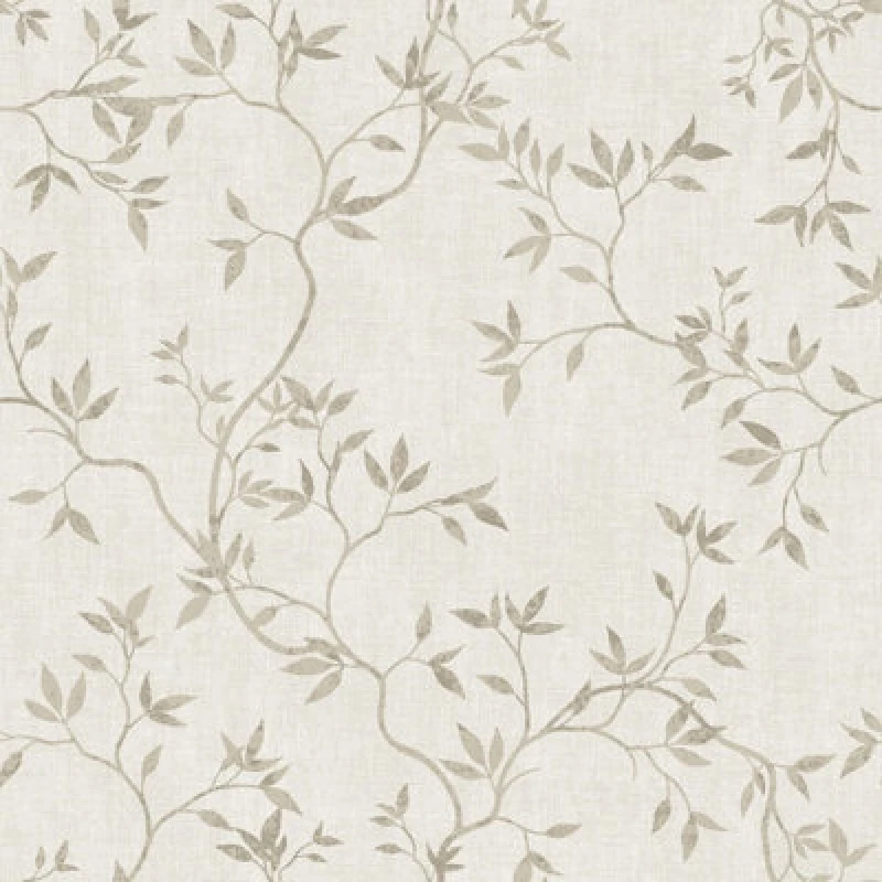 Image of Darcy James Collection Japandi Leaf Wallpaper Cream Muriva 173573