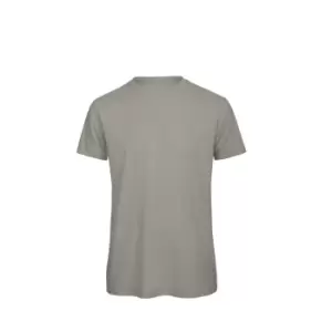 Image of B&C Mens Favourite Organic Cotton Crew T-Shirt (2XL) (Light Grey)