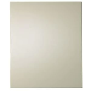Image of IT Kitchens Santini Gloss Cream Slab Integrated appliance door W600mm