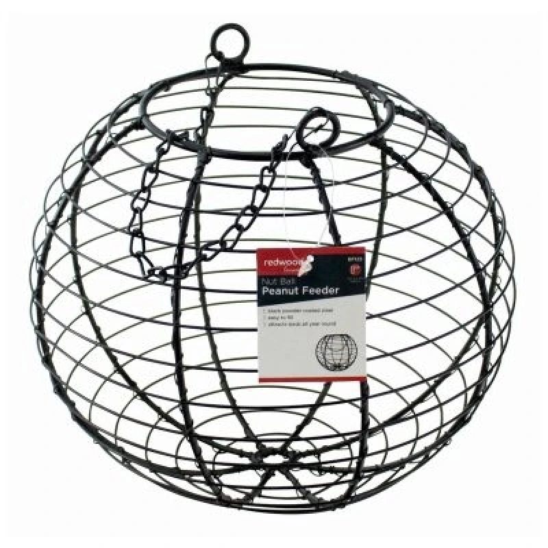 Image of Redwood Nut Ball Peanut Feeder