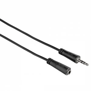 Image of Hama Audio Extension Cable 3.5mm jack plug socket stereo 5m