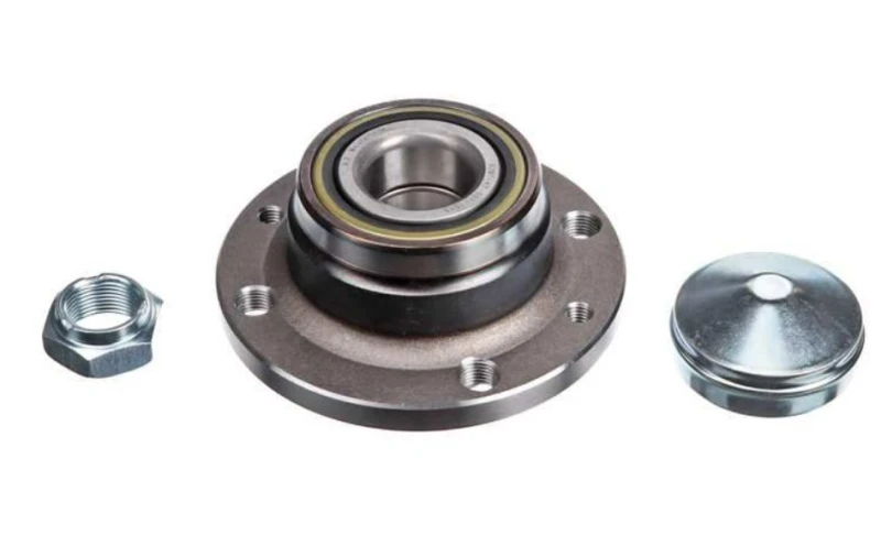 Image of PROCARO 55-FI-500 Wheel bearing kit with lock nut, Rear Axle Wheel Bearing Kit (654)