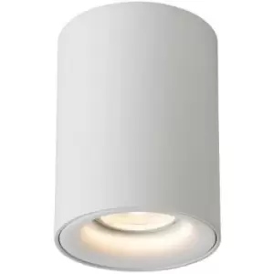 Image of Lucide BENTOO-LED - Surface Mounted Ceiling Spotlight - Ø8cm - LED Dim. - GU10 - 1x5W 3000K - White