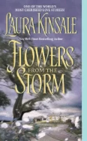 Image of flowers from the storm