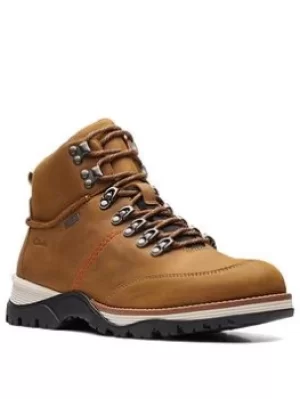 Image of Clarks Toptonpine Boot, Cognac, Size 11, Men