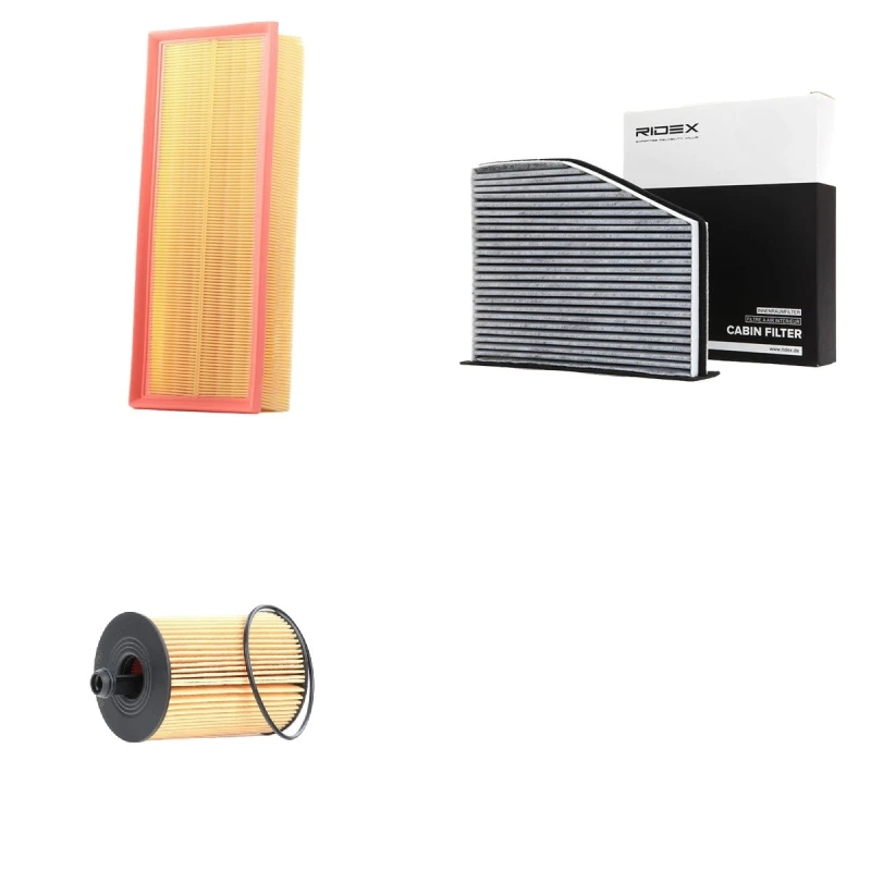 Image of RIDEX 4055F2804 Filter Set with gaskets/seals, with pre-filter Filter Set (4055)